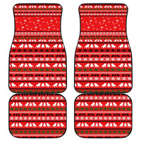 Give Your Heart Pitbull Dog Christmas Car Mats Xmas Holiday Patterns - Wonder Print Shop