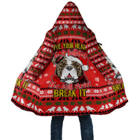 Give Your Heart Pitbull Dog Christmas Cloak Xmas Holiday Patterns - Wonder Print Shop