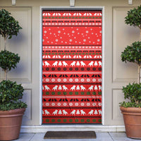 Give Your Heart Pitbull Dog Christmas Door Cover Xmas Holiday Patterns - Wonder Print Shop