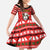 Give Your Heart Pitbull Dog Christmas Family Matching Off The Shoulder Long Sleeve Dress and Hawaiian Shirt Xmas Holiday Patterns - Wonder Print Shop