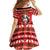Give Your Heart Pitbull Dog Christmas Family Matching Off The Shoulder Long Sleeve Dress and Hawaiian Shirt Xmas Holiday Patterns - Wonder Print Shop