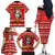 Give Your Heart Pitbull Dog Christmas Family Matching Off The Shoulder Long Sleeve Dress and Hawaiian Shirt Xmas Holiday Patterns - Wonder Print Shop