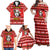 Give Your Heart Pitbull Dog Christmas Family Matching Off Shoulder Maxi Dress and Hawaiian Shirt Xmas Holiday Patterns - Wonder Print Shop