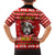 Give Your Heart Pitbull Dog Christmas Family Matching Off Shoulder Short Dress and Hawaiian Shirt Xmas Holiday Patterns - Wonder Print Shop