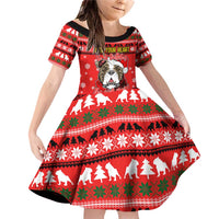 Give Your Heart Pitbull Dog Christmas Family Matching Off Shoulder Short Dress and Hawaiian Shirt Xmas Holiday Patterns - Wonder Print Shop