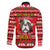 Give Your Heart Pitbull Dog Christmas Family Matching Off Shoulder Short Dress and Hawaiian Shirt Xmas Holiday Patterns - Wonder Print Shop