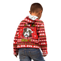 Give Your Heart Pitbull Dog Christmas Kid Hoodie Xmas Holiday Patterns - Wonder Print Shop