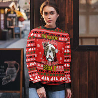 Give Your Heart Pitbull Dog Christmas Ugly Christmas Sweater Xmas Holiday Patterns - Wonder Print Shop