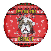 Give Your Heart Pitbull Dog Christmas Spare Tire Cover Xmas Holiday Patterns - Wonder Print Shop