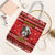 Give Your Heart Pitbull Dog Christmas Tote Bag Xmas Holiday Patterns - Wonder Print Shop