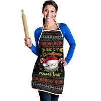 Golf Pajama Christmas Apron Xmas Holiday Patterns - Wonder Print Shop