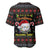Golf Pajama Christmas Baseball Jersey Xmas Holiday Patterns - Wonder Print Shop