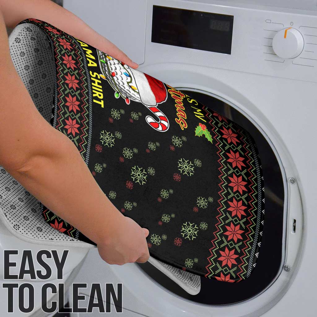 Golf Pajama Christmas Bathroom Set Xmas Holiday Patterns - Wonder Print Shop