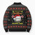 Golf Pajama Christmas Bomber Puffer Jacket Xmas Holiday Patterns - Wonder Print Shop