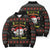 Golf Pajama Christmas Bomber Puffer Jacket Xmas Holiday Patterns - Wonder Print Shop