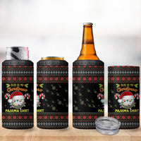Golf Pajama Christmas 4 in 1 Can Cooler Tumbler Xmas Holiday Patterns - Wonder Print Shop