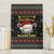 Golf Pajama Christmas Canvas Wall Art Xmas Holiday Patterns - Wonder Print Shop