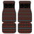 Golf Pajama Christmas Car Mats Xmas Holiday Patterns - Wonder Print Shop