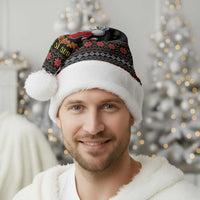 Golf Pajama Christmas Santa Hat Xmas Holiday Patterns - Wonder Print Shop