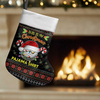 Golf Pajama Christmas Stocking Xmas Holiday Patterns - Wonder Print Shop