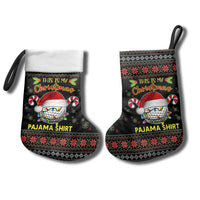 Golf Pajama Christmas Stocking Xmas Holiday Patterns - Wonder Print Shop
