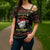 Golf Pajama Christmas Cross Shoulder Shirt Xmas Holiday Patterns - Wonder Print Shop