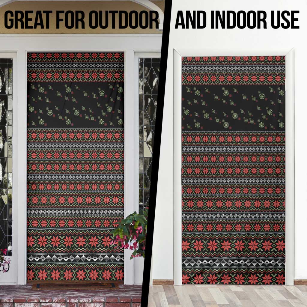Golf Pajama Christmas Door Cover Xmas Holiday Patterns - Wonder Print Shop