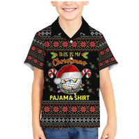 Golf Pajama Christmas Family Matching Mermaid Dress and Hawaiian Shirt Xmas Holiday Patterns - Wonder Print Shop