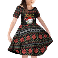 Golf Pajama Christmas Family Matching Off Shoulder Short Dress and Hawaiian Shirt Xmas Holiday Patterns - Wonder Print Shop
