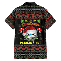 Golf Pajama Christmas Family Matching Off Shoulder Short Dress and Hawaiian Shirt Xmas Holiday Patterns - Wonder Print Shop