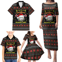 Golf Pajama Christmas Family Matching Puletasi and Hawaiian Shirt Xmas Holiday Patterns - Wonder Print Shop