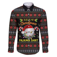 Golf Pajama Christmas Family Matching Puletasi and Hawaiian Shirt Xmas Holiday Patterns - Wonder Print Shop