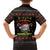Golf Pajama Christmas Family Matching Short Sleeve Bodycon Dress and Hawaiian Shirt Xmas Holiday Patterns - Wonder Print Shop