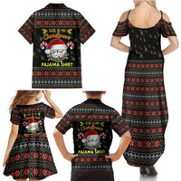 Golf Pajama Christmas Family Matching Summer Maxi Dress and Hawaiian Shirt Xmas Holiday Patterns - Wonder Print Shop