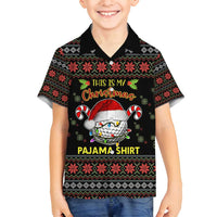 Golf Pajama Christmas Family Matching Summer Maxi Dress and Hawaiian Shirt Xmas Holiday Patterns - Wonder Print Shop