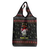 Golf Pajama Christmas Grocery Bag Xmas Holiday Patterns - Wonder Print Shop