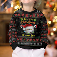 Golf Pajama Christmas Kid Ugly Christmas Sweater Xmas Holiday Patterns - Wonder Print Shop