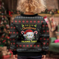 Golf Pajama Christmas Kid Ugly Christmas Sweater Xmas Holiday Patterns - Wonder Print Shop