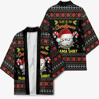 Golf Pajama Christmas Kimono Xmas Holiday Patterns - Wonder Print Shop