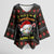 Golf Pajama Christmas Kimono Sleeve Blouse Xmas Holiday Patterns - Wonder Print Shop