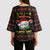 Golf Pajama Christmas Kimono Sleeve Blouse Xmas Holiday Patterns - Wonder Print Shop
