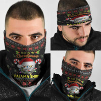 Golf Pajama Christmas Neck Gaiter Xmas Holiday Patterns - Wonder Print Shop