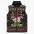 Golf Pajama Christmas Sleeveless Puffer Jacket Xmas Holiday Patterns - Wonder Print Shop