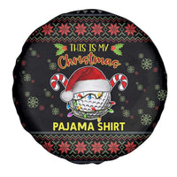 Golf Pajama Christmas Spare Tire Cover Xmas Holiday Patterns - Wonder Print Shop