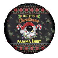 Golf Pajama Christmas Spare Tire Cover Xmas Holiday Patterns - Wonder Print Shop