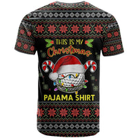 Golf Pajama Christmas T Shirt Xmas Holiday Patterns - Wonder Print Shop