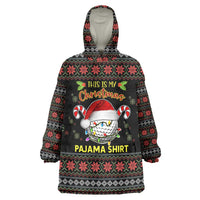 Golf Pajama Christmas Wearable Blanket Hoodie Xmas Holiday Patterns - Wonder Print Shop