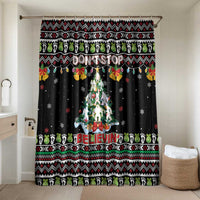 Christmas Unicorn Bathroom Set with Don't Stop Believin Quote Tree Lights and Festive - Wonder Print Shop
