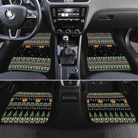 Christmas Unicorn Car Mats with Don't Stop Believin Quote Tree Lights and Festive - Wonder Print Shop