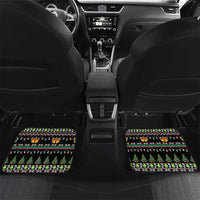Christmas Unicorn Car Mats with Don't Stop Believin Quote Tree Lights and Festive - Wonder Print Shop